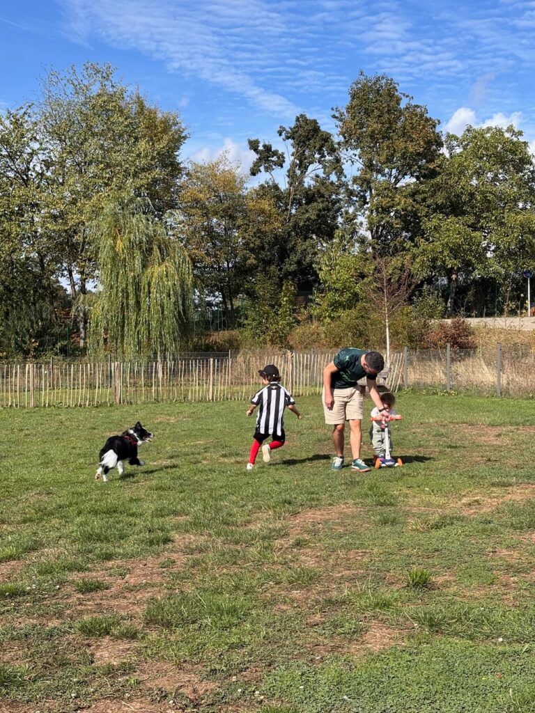 brincadeiras no parque
